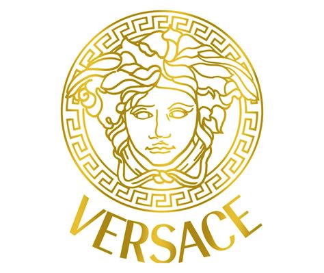 from where the versace logo on aumaid muque|versace designer.